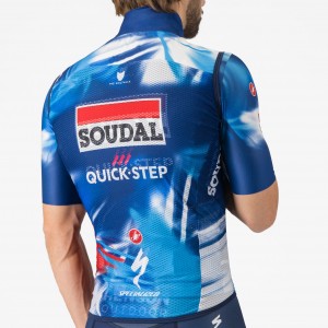 Abbigliamento uomo Gilet antivento Castelli Soudal Quick-Step 2025 Pro Light