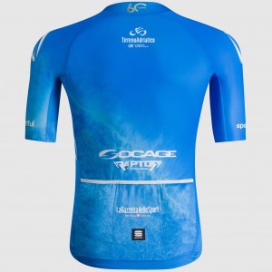 Maglia Sportful Tirreno Adriatico 2025 da uomo-Azzurro