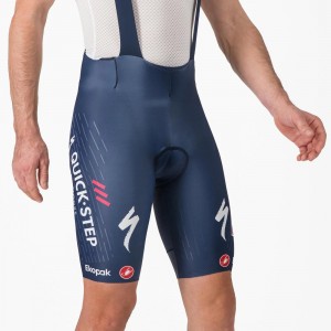 Abbigliamento uomo Calzamaglia con bretelle Castelli Soudal Quick-Step 2025 Free Aero Race S