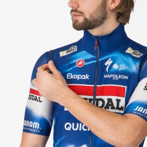 Abbigliamento uomo Gilet antivento Castelli Soudal Quick-Step 2025 Pro Light