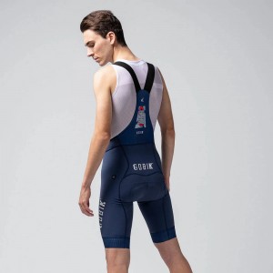 Abbigliamento uomo Calzamaglia con bretelle Gobik Factory Team 2025 Matt Solid 2.0