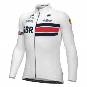 Abbigliamento uomo Maglia a maniche lunghe Ale Gran Bretagna Nazionale 2025