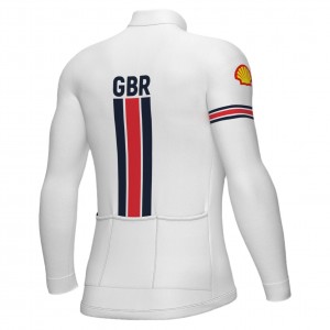 Abbigliamento uomo Maglia a maniche lunghe Ale Gran Bretagna Nazionale 2025