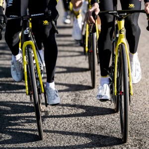 Abbigliamento uomo Calzamaglia lunga con bretelle Team Visma Lease a Bike 2025