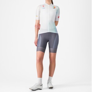 Abbigliamento donna: pantaloncini con bretelle Maratona Dles Dolomites-Enel 2025