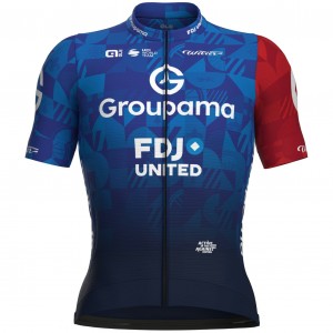 Uomo Abbigliamento Ale Groupama FDJ 2025 Maglia-Tdf