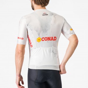 Abbigliamento uomo Maglia Bianca Competizione 3 Giro d'Italia 2025