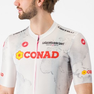 Abbigliamento uomo Maglia Bianca Competizione 3 Giro d'Italia 2025