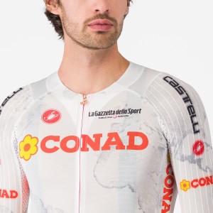 Maglia bianca da uomo Giro d'Italia 2025 Race 8S