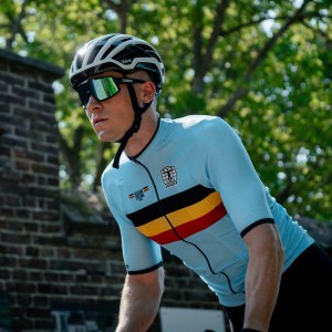 Abbigliamento uomo Maglia Bioracer Nazionale Belga 2025 Icon Classic