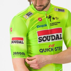 Abbigliamento uomo Maglia Castelli Soudal Quick-Step 2025 Competizione 3-Visibility 25