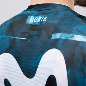 Abbigliamento uomo Maglia Gobik Movistar Team Gravel Squad 2025 Cx Pro 4.0
