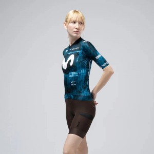 Abbigliamento uomo Maglia Gobik Movistar Team Gravel Squad 2025 Cx Pro 4.0
