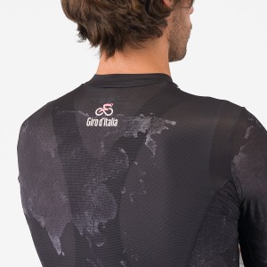 Abbigliamento Uomo Maglia Nera Giro d'Italia 2025 Competizione 3