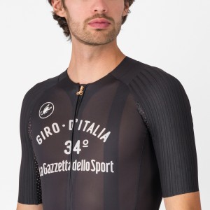 Abbigliamento uomo Maglia Vintage Nera Giro d'Italia 2025