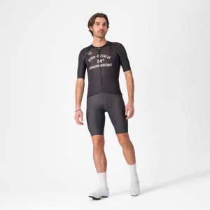 Abbigliamento uomo Maglia Vintage Nera Giro d'Italia 2025