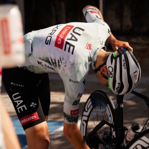 Abbigliamento uomo Maglia UAE Team Emirates 2025 Pissei Magistrale Ultra-Tour de France