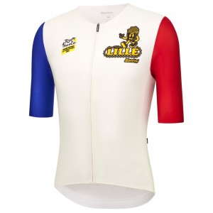 Maglia Santini Tour de France Grand Départ Lille da uomo