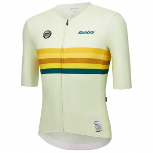 Maglia Santini Campione del Mondo UCI 2025 da uomo-Australia