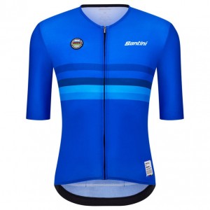 Maglia Santini Campione del Mondo UCI 2025 da uomo-Italia