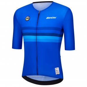 Maglia Santini Campione del Mondo UCI 2025 da uomo-Italia