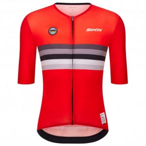 Abbigliamento Uomo Maglia Santini Campione del Mondo UCI 2025 Svizzera