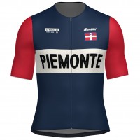 Abbigliamento Uomo Maglia Santini Vuelta Espana 2025-Grand Salida Piemonte Abbigliamento Uomo Maglia Santini Vuelta Espana 2025-Grand Salida Piemonte