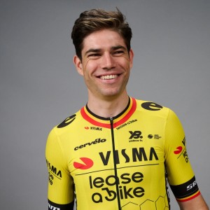 Abbigliamento Uomo Maglia Team Visma Lease a Bike 2025-Wout Van Aert