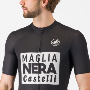 Abbigliamento uomo Maglia Vintage Giro d'Italia 2025-Nera