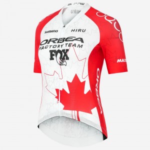 Abbigliamento Donna: Maglia Donna Hiru Orbea Factory Team 2025 Core-Campionessa Canadese