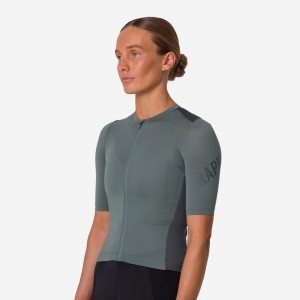 Maglia Rapha Pro Team Training da donna-Verde