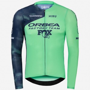 Abbigliamento Uomo Maglia a Manica Lunga Lab Aero Hiru Orbea Factory Team 2025
