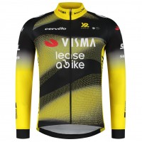 Abbigliamento uomo Maglia a maniche lunghe Team Visma Lease a Bike 2025 The Swarm-TDF Abbigliamento uomo Maglia a maniche lunghe Team Visma Lease a Bike 2025 The Swarm-TDF