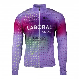 Maglia a maniche lunghe Agu Laboral Kutxa-Fondacion Euskadi 2025 da donna
