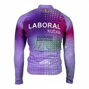 Maglia a maniche lunghe Agu Laboral Kutxa-Fondacion Euskadi 2025 da donna