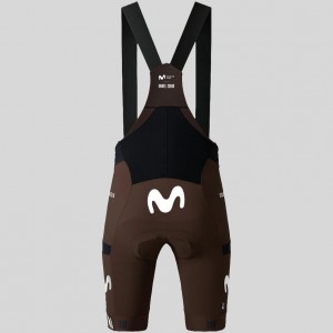 Salopette corta Gobik Movistar Team Gravel Squad 2025 Grit 2.0 da uomo