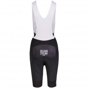 Abbigliamento donna: Pantaloncini con bretelle da donna Bioracer Belgian National Team 2025 Icon