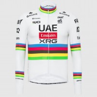 Abbigliamento uomo Maglia a maniche lunghe Pissei UAE Team Emirates 2025-Tadej Pogacar Abbigliamento uomo Maglia a maniche lunghe Pissei UAE Team Emirates 2025-Tadej Pogacar