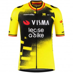 Abbigliamento Uomo Maglia Team Visma Lease a Bike 2025 The Wingbeat-Wout Van Aert