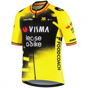 Abbigliamento Uomo Maglia Team Visma Lease a Bike 2025 The Wingbeat-Wout Van Aert