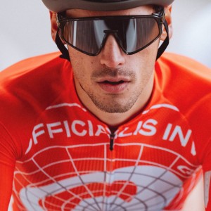 Maglia Q36.5 Gregarius Clima Dolomites Extreme da uomo rossa