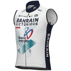 Gilet antivento da uomo della Nazionale Bahrain Victorious 2025