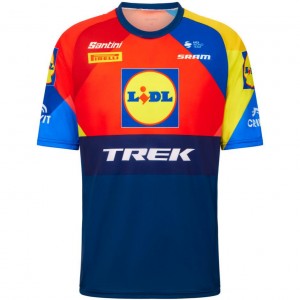 T-shirt da uomo Santini Lidl Trek 2025