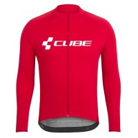 2018 Cube rosso Maglia Ciclismo Manica Lunga 36475YM 2018 Cube rosso Maglia Ciclismo Manica Lunga 36475YM