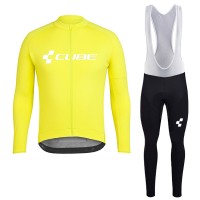 2018 Cube jaune Abbigliamento Ciclismo Maglia Ciclismo Manica Lunga e Salopette Lunga 67996IE 2018 Cube jaune Abbigliamento Ciclismo Maglia Ciclismo Manica Lunga e Salopette Lunga 67996IE