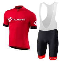 2018 Cube rosso abbigliamento Ciclismo Completo Maglia Ciclismo Corta e Salopette 78056HA 2018 Cube rosso abbigliamento Ciclismo Completo Maglia Ciclismo Corta e Salopette 78056HA