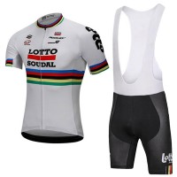 2018 Lotto Soudal bianco abbigliamento Ciclismo Completo Maglia Ciclismo Corta e Salopette 47413LB 2018 Lotto Soudal bianco abbigliamento Ciclismo Completo Maglia Ciclismo Corta e Salopette 47413LB