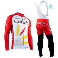 Completo Ciclismo 2020 Cofidis Pro Squadre thermique Maglia Ciclismo Manica Lunga e Salopette Lunga Completo Ciclismo 2020 Cofidis Pro Squadre thermique Maglia Ciclismo Manica Lunga e Salopette Lunga