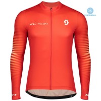 Completo Ciclismo 2020 Scott RC 1.0 Fiery Squadre thermique Maglia Ciclismo Manica Lunga Completo Ciclismo 2020 Scott RC 1.0 Fiery Squadre thermique Maglia Ciclismo Manica Lunga