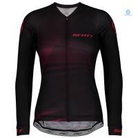 Completo Ciclismo 2020 Scott RC Pro nero-rosso Donna Squadre thermique Maglia Ciclismo Manica Lunga Completo Ciclismo 2020 Scott RC Pro nero-rosso Donna Squadre thermique Maglia Ciclismo Manica Lunga